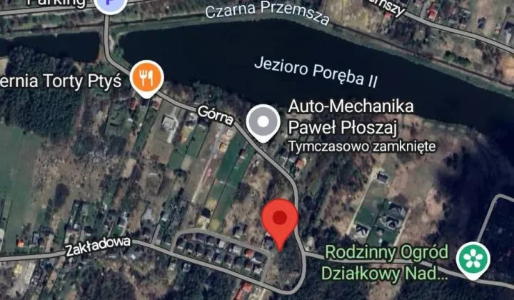 Działka budowlana Poręba, ul. Janusza Korczaka