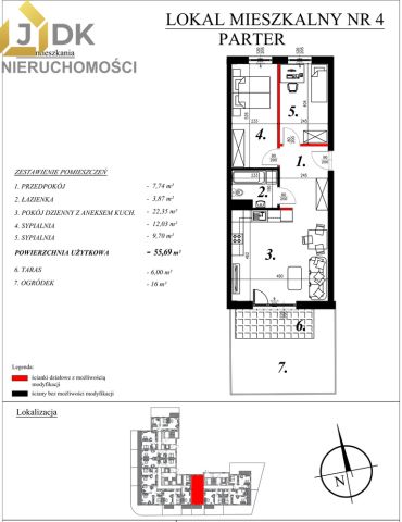 Mieszkanie 3-pokojowe Sochaczew Centrum, ul. Kochanowskiego. Zdjęcie 9
