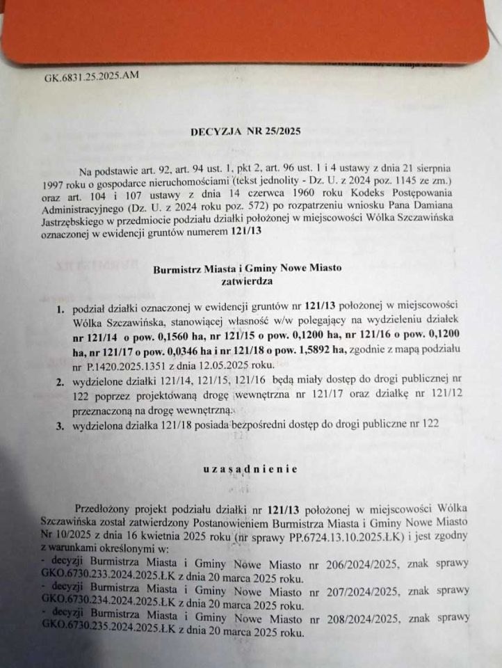 Działka budowlana Wólka Szczawińska. Zdjęcie 3