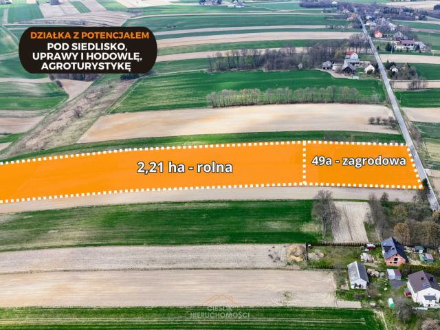 Działka siedliskowa Podlesice Drugie. Zdjęcie 3