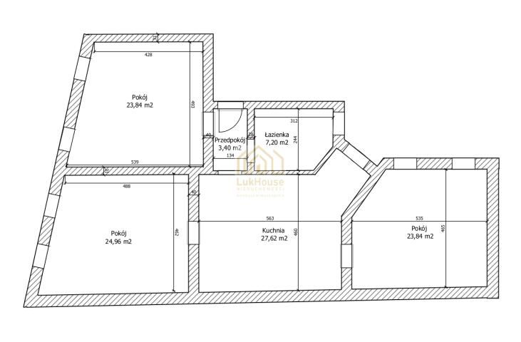 Mieszkanie 3-pokojowe Bytom, ul. marsz. Józefa Piłsudskiego. Zdjęcie 9