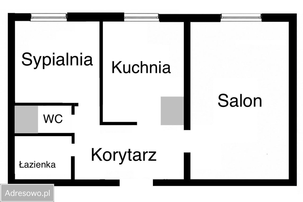 Mieszkanie 2-pokojowe Sosnowiec Stary Sosnowiec. Zdjęcie 21