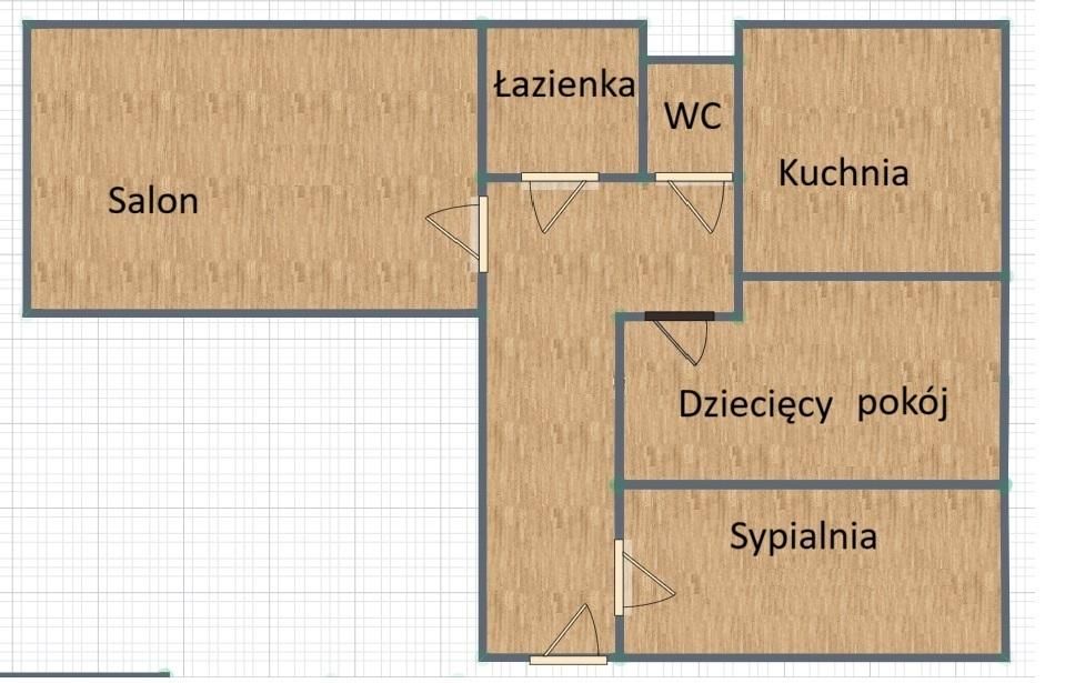 Mieszkanie 3-pokojowe Dąbrowa Górnicza Mydlice, ul. Legionów Polskich. Zdjęcie 9