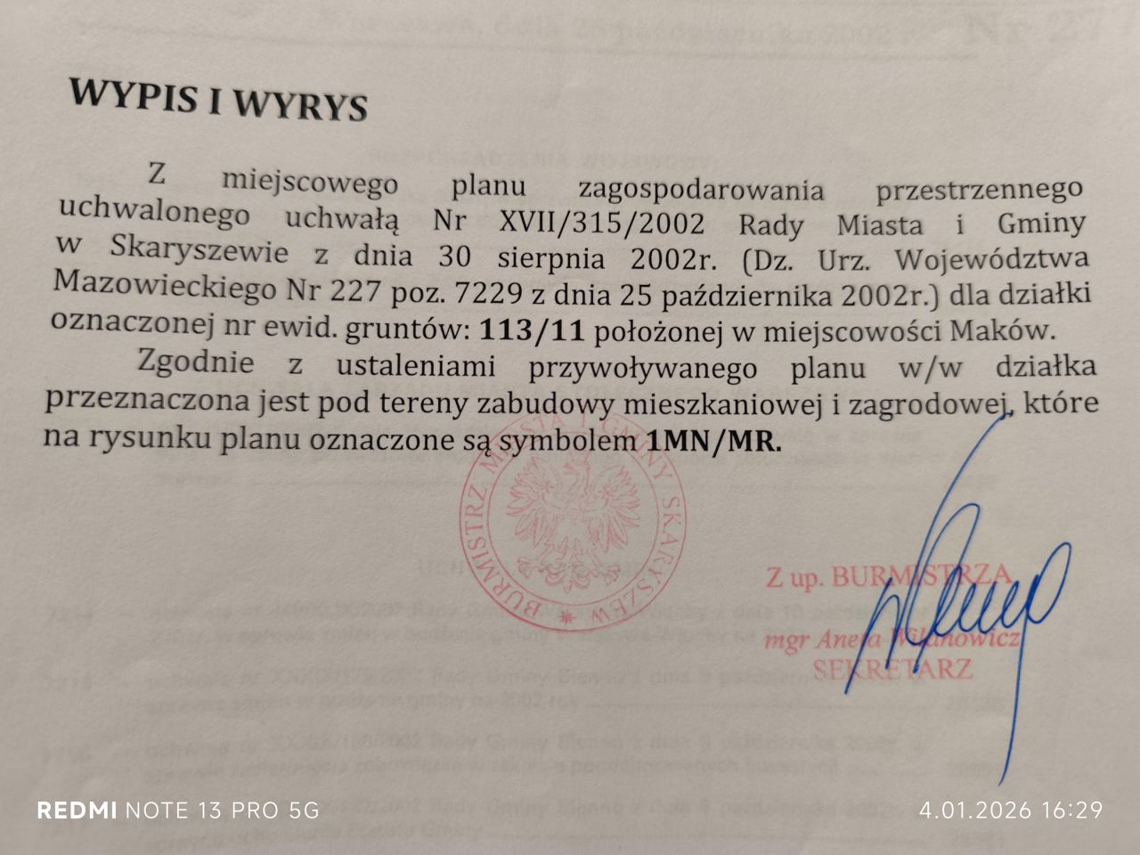 Działka budowlana Maków, ul. Zakładowa. Zdjęcie 3