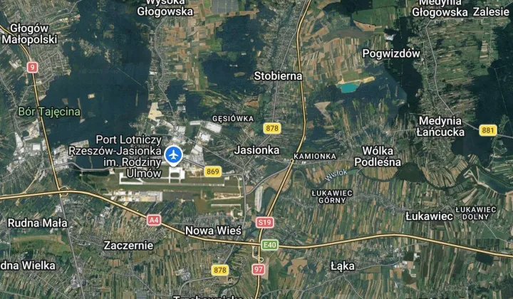 Działka inwestycyjna Jasionka