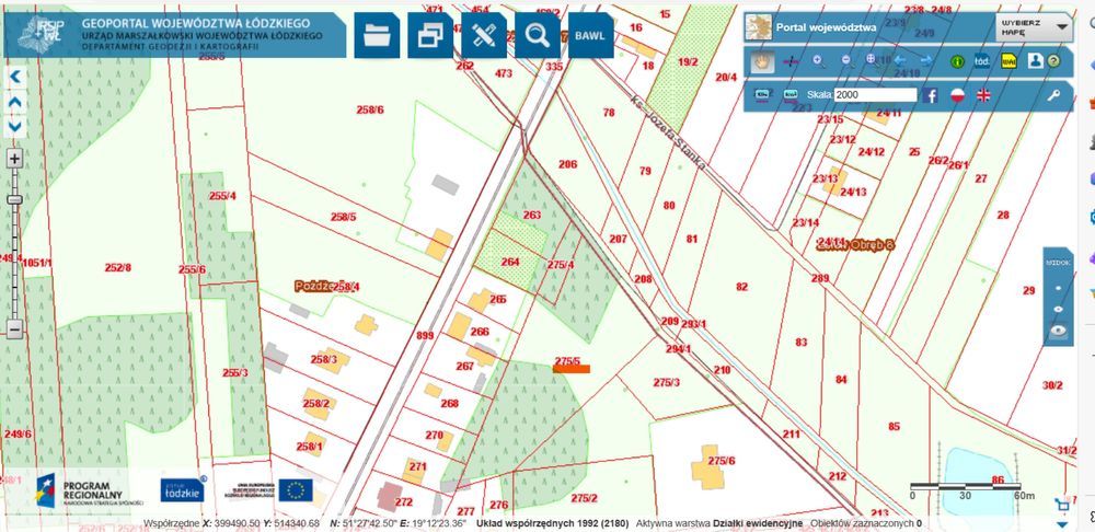Działka rolno-budowlana Pożdżenice. Zdjęcie 2