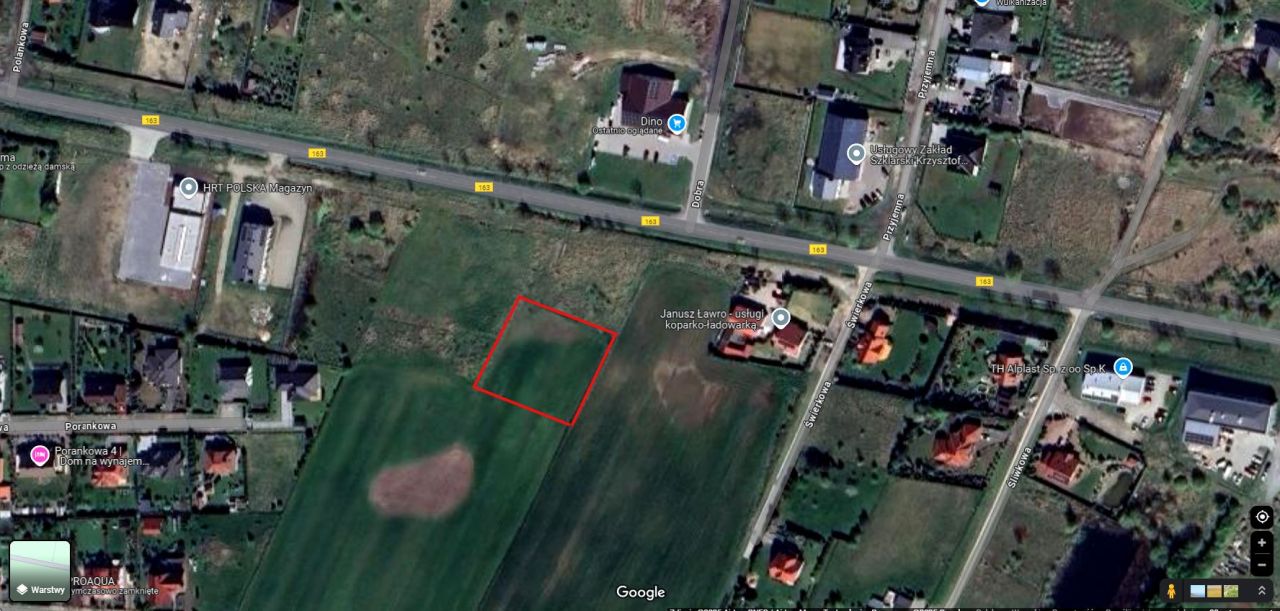 Działka budowlana Niekanin. Zdjęcie 3