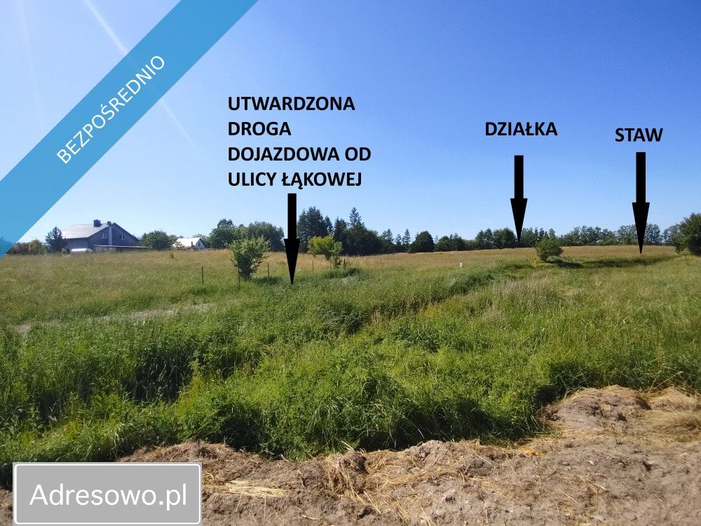 Działka budowlana Pomlewo, ul. Łąkowa. Zdjęcie 7