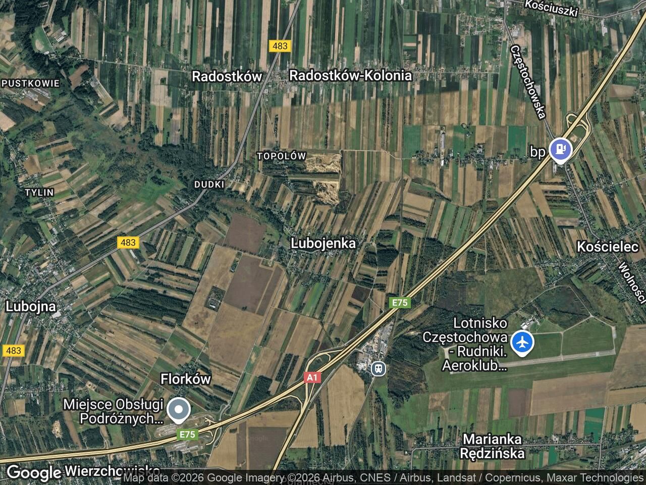 Działka budowlana Lubojenka