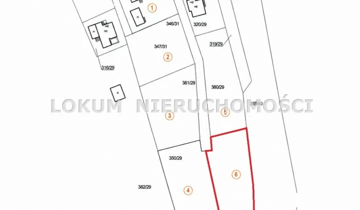 Działka budowlana Jastrzębie-Zdrój Cisówka, ul. Traugutta