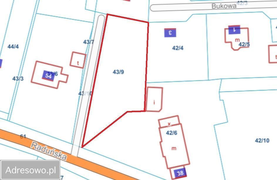Działka budowlana Juszkowo, ul. Raduńska. Zdjęcie 3