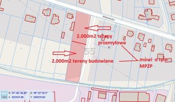 Działka inwestycyjna Pabianice, ul. Widzewska