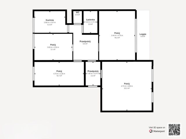 Mieszkanie 4-pokojowe Piotrków Trybunalski, ul. Juliusza Słowackiego. Zdjęcie 10