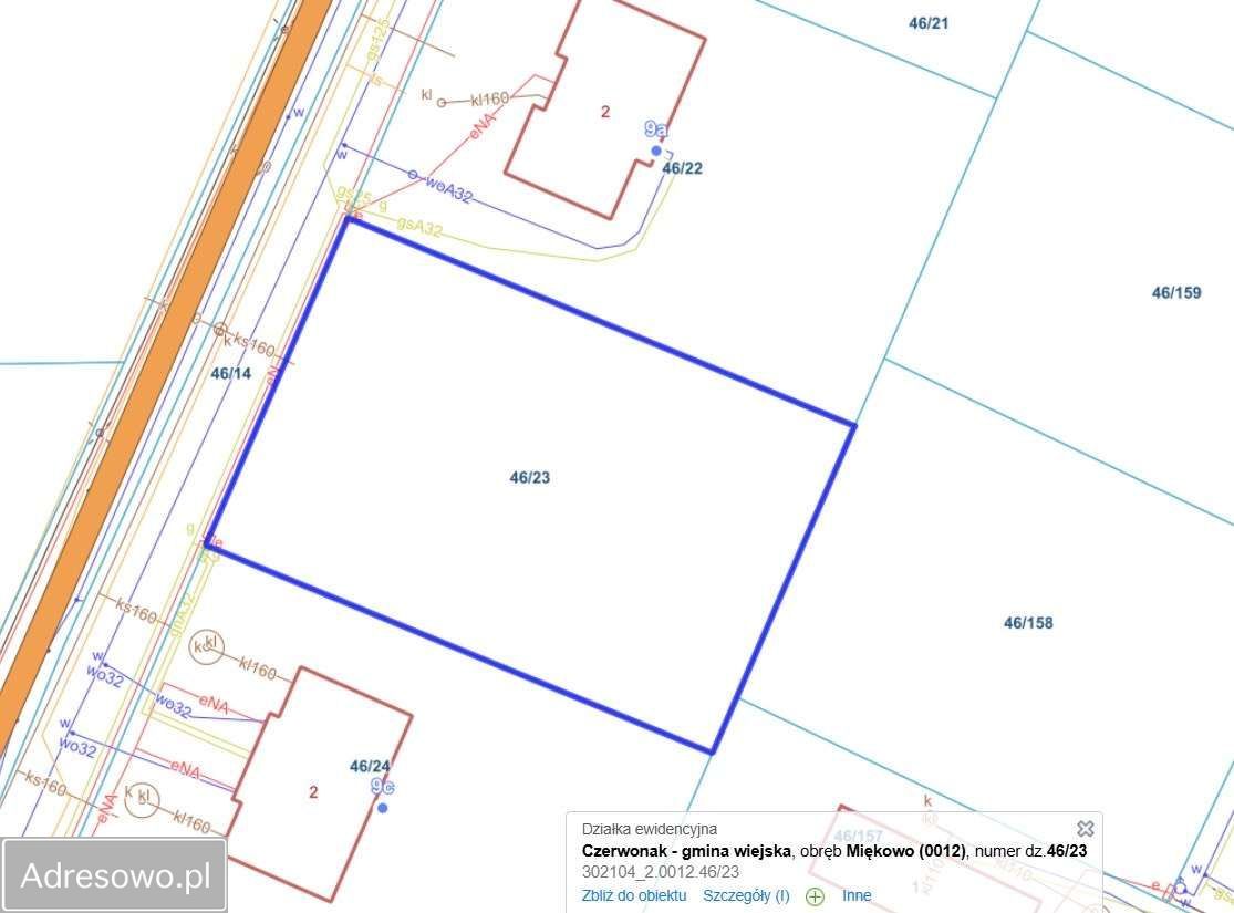 Działka budowlana Miękowo, ul. Juliusza Słowackiego. Zdjęcie 6
