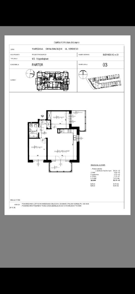 Mieszkanie 3-pokojowe Warszawa Białołęka, ul. Vincenza Belliniego. Zdjęcie 18