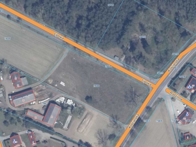 Działka inwestycyjna Lipusz, ul. Lipowa. Zdjęcie 2