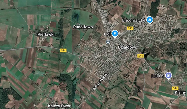 Działka rekreacyjna Rudolfowo