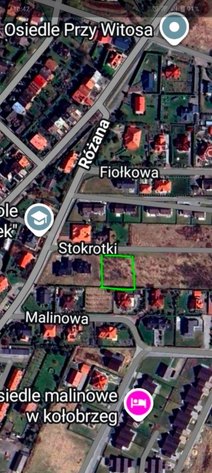 Działka budowlana Zieleniewo, ul. Stokrotki. Zdjęcie 3