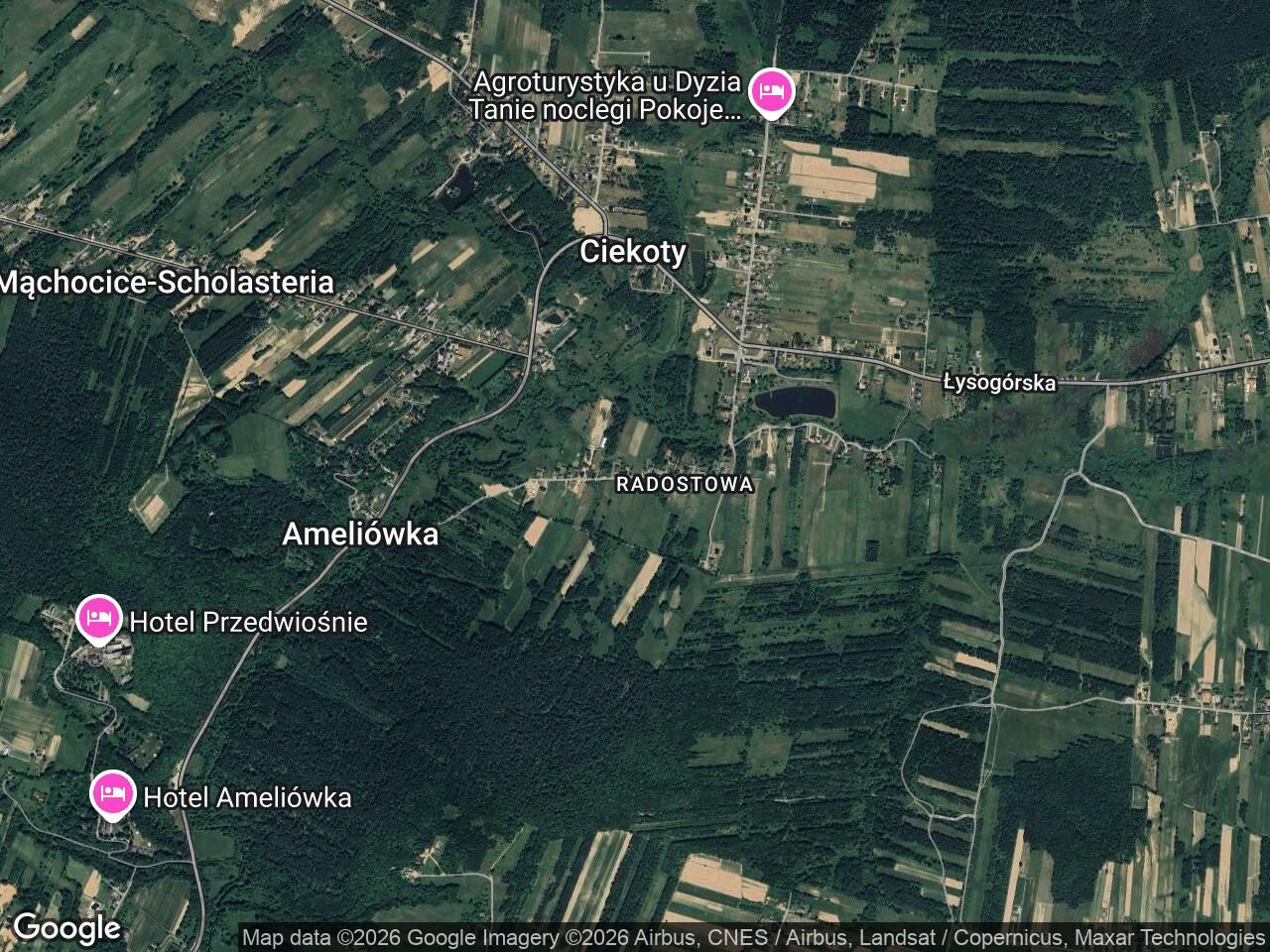 Działka budowlana Ciekoty, ul. Radostowa. Zdjęcie 1