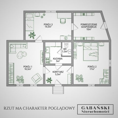 dom wolnostojący, 5 pokoi Pawłów. Zdjęcie 16