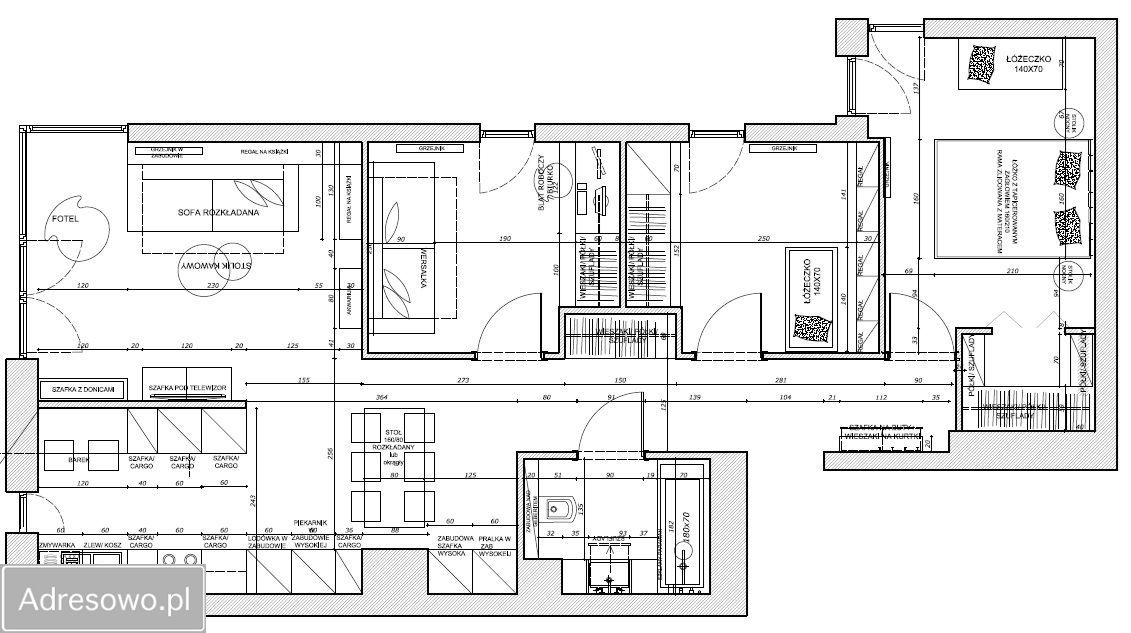 Mieszkanie 4-pokojowe Warszawa Odolany, ul. Jana Kazimierza. Zdjęcie 13