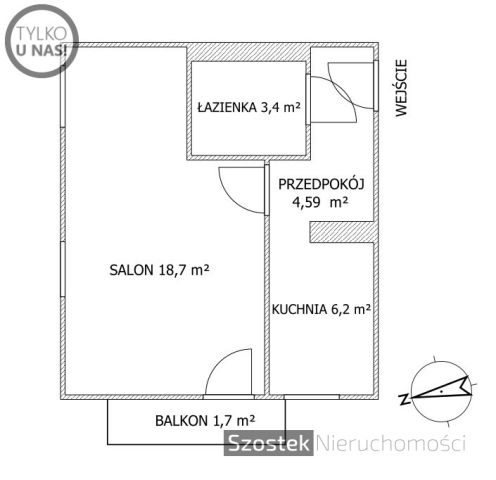 Mieszkanie 1-pokojowe Kraków Krowodrza, ul. Mazowiecka. Zdjęcie 20