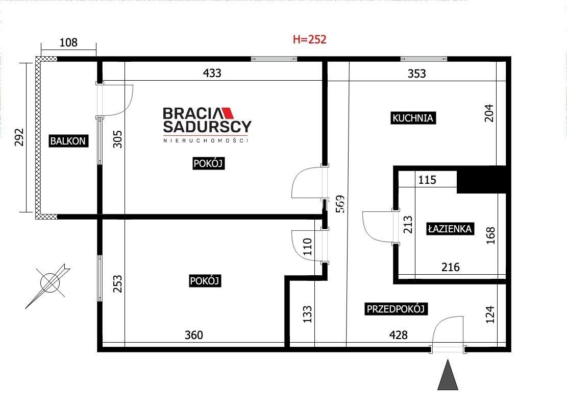 Mieszkanie 2-pokojowe Kraków Mistrzejowice, os. Piastów. Zdjęcie 21