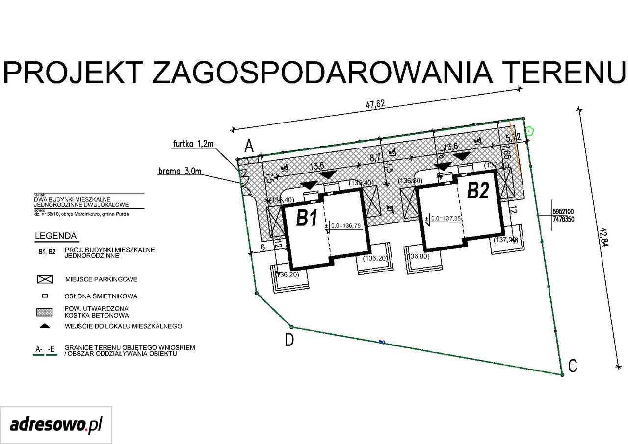 Działka inwestycyjna Marcinkowo. Zdjęcie 1