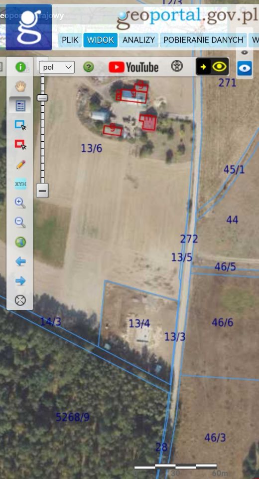 Działka budowlana Sierosławek. Zdjęcie 2