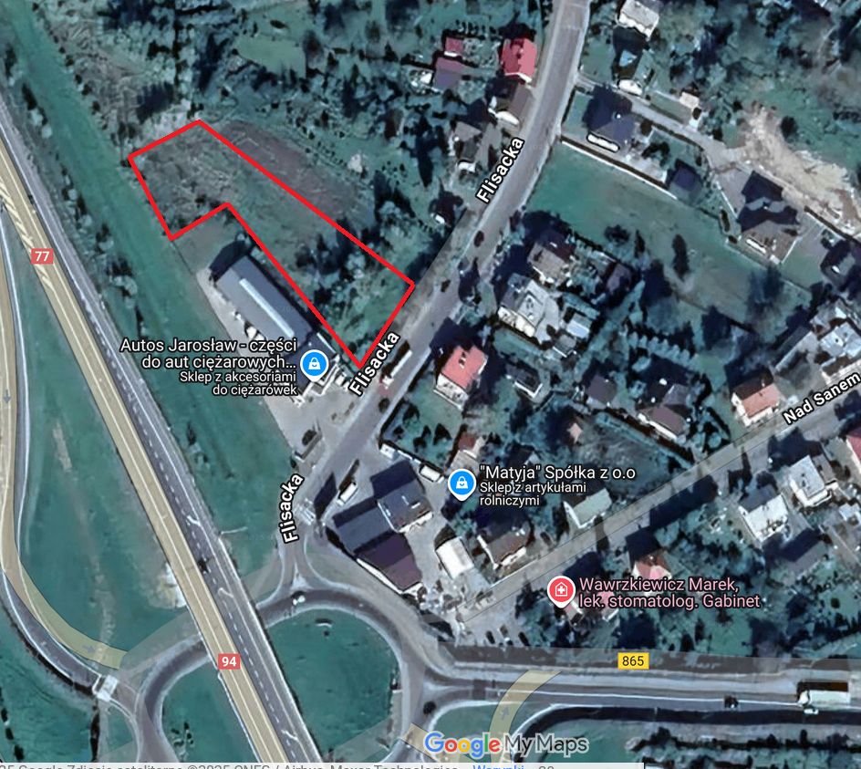 Działka budowlana Jarosław Garbarze, ul. Flisacka. Zdjęcie 3