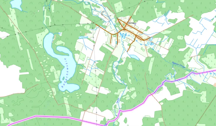 Działka rolna Ownice