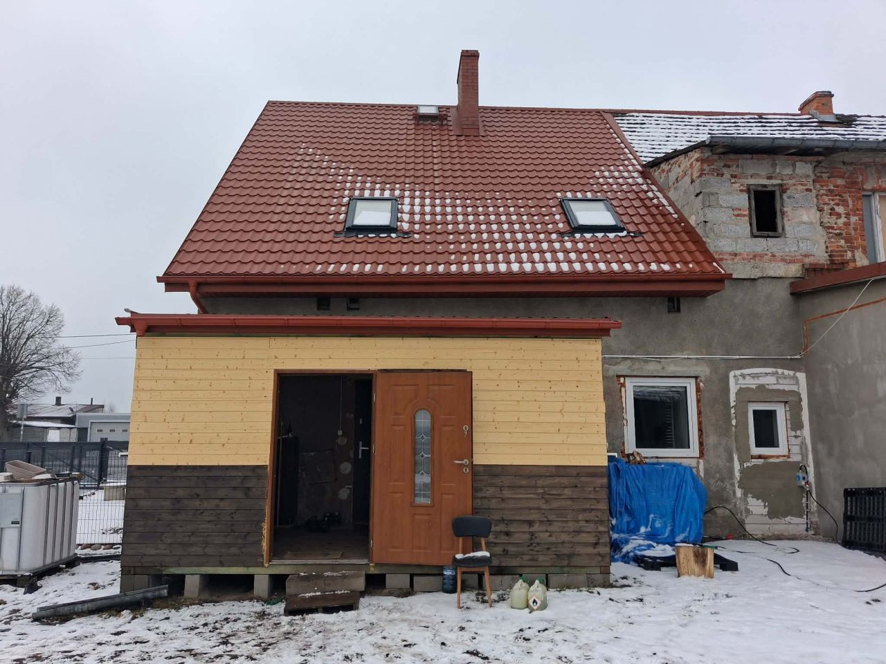 dom szeregowy, 2 pokoje Brzostowo, 16a. Zdjęcie 2