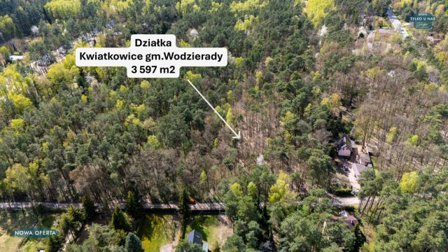 Działka budowlana Kwiatkowice-Las, ul. Słoneczna. Zdjęcie 3