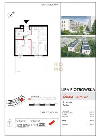 Mieszkanie 2-pokojowe Wrocław Psie Pole. Zdjęcie 7