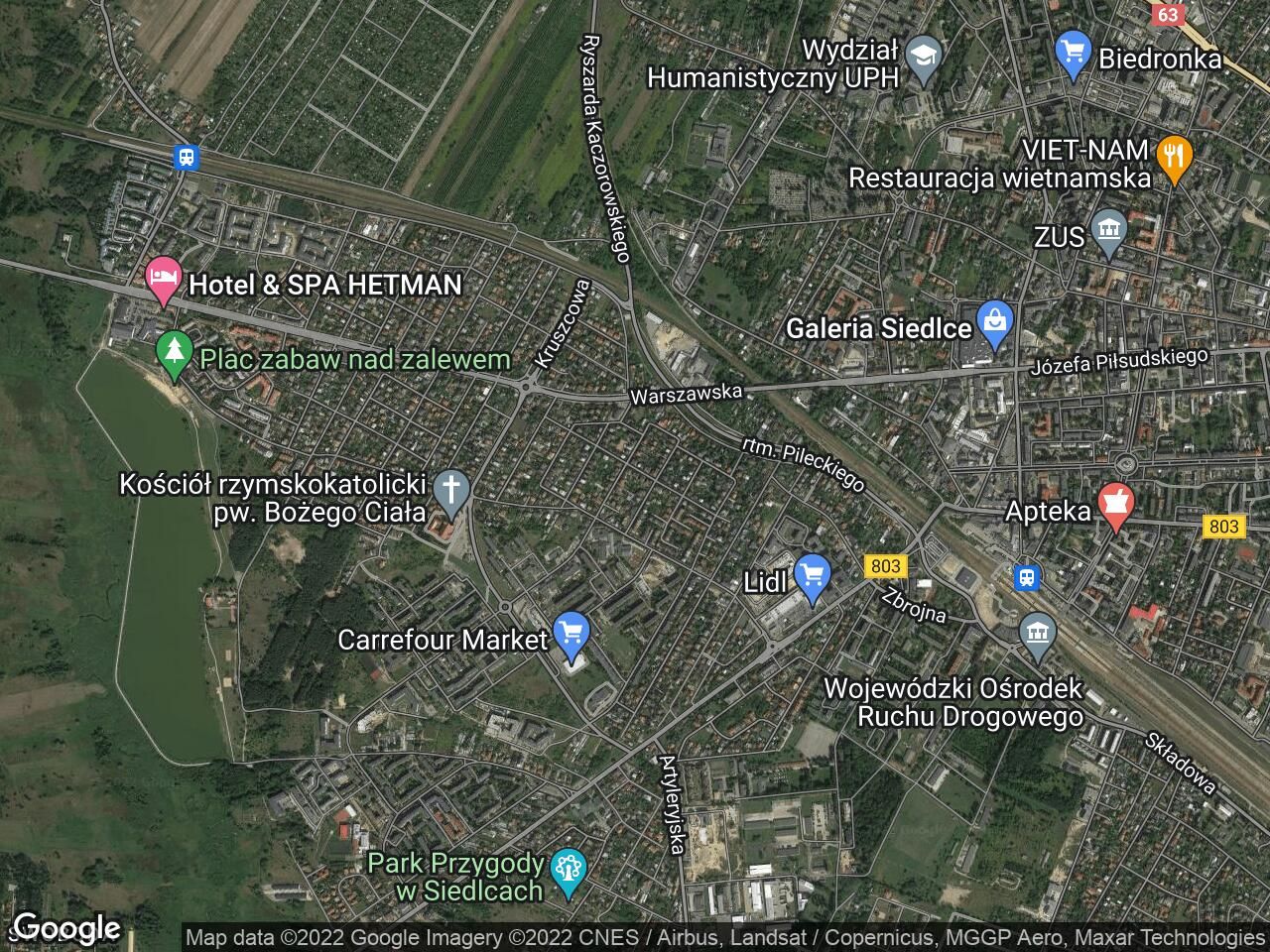 bliźniak Siedlce, ul. Cypriana Kamila Norwida