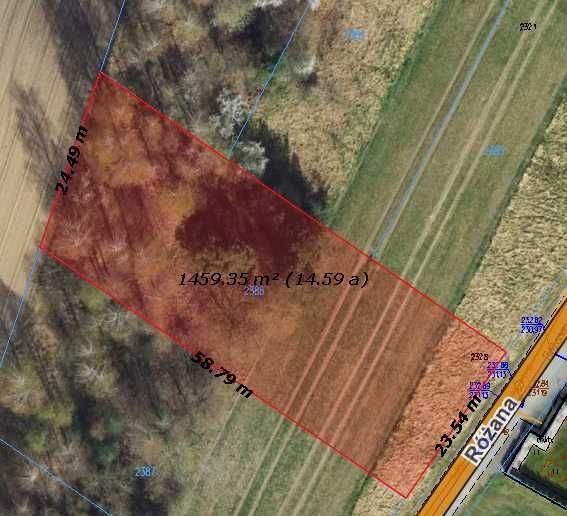 Działka budowlana Lubojna. Zdjęcie 3