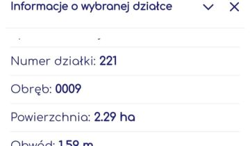 Działka leśna Piszczac-Kolonia
