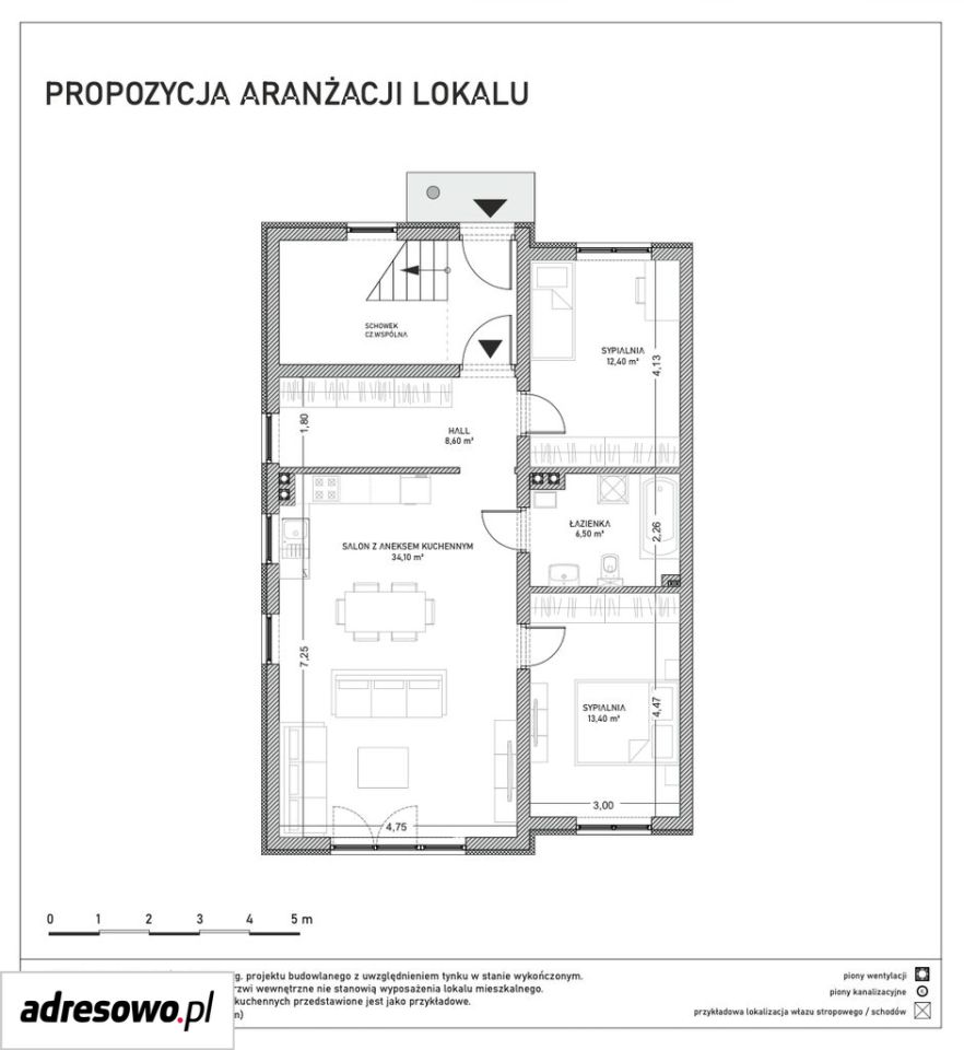 Mieszkanie 3-pokojowe Warszawa Wawer, ul. Tawułkowa. Zdjęcie 21