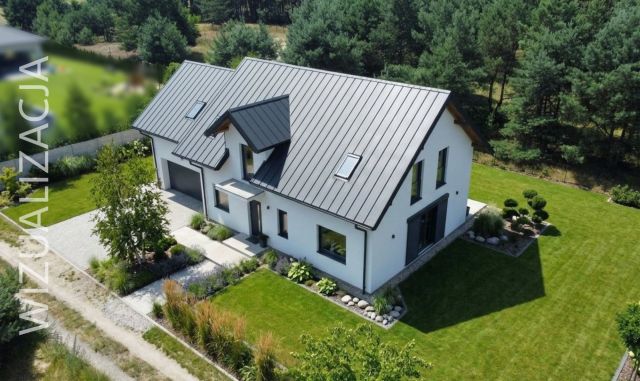 dom wolnostojący, 5 pokoi Obrębizna Szadowskie Góry. Zdjęcie 4