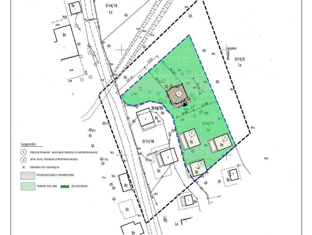 Działka rekreacyjna Tereszewo. Zdjęcie 2