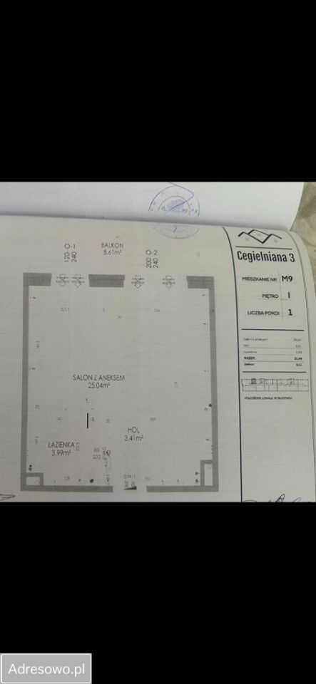 Mieszkanie 1-pokojowe Grodzisk Mazowiecki, ul. Cegielniana. Zdjęcie 7