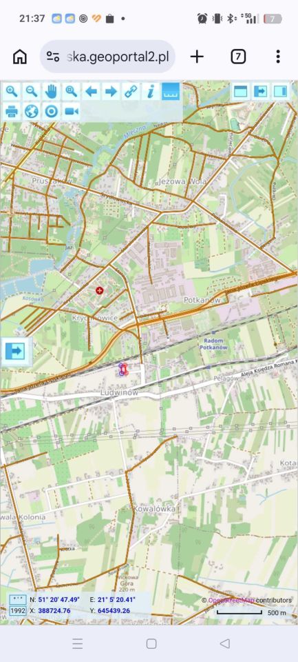 Działka budowlana Ludwinów. Zdjęcie 2