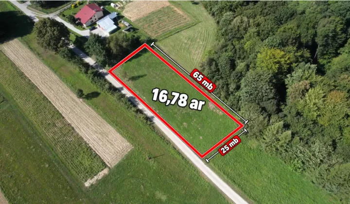 Działka budowlana Bierówka Podlas