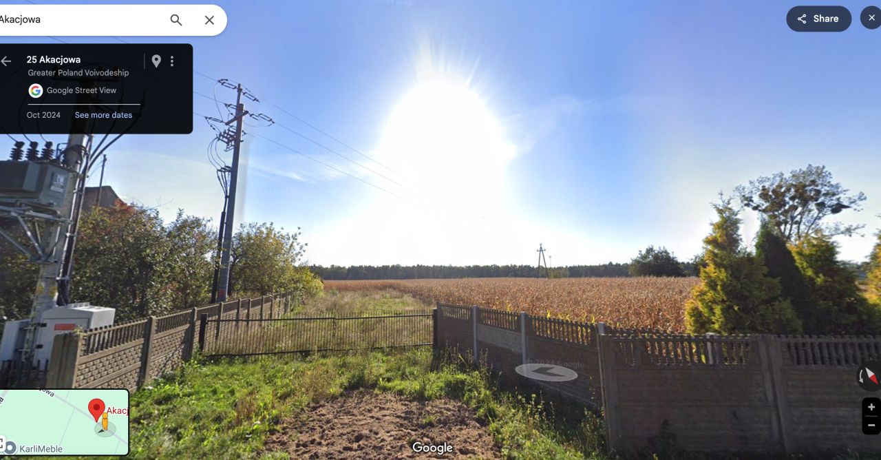 Działka budowlana Karski, ul. Akacjowa. Zdjęcie 2
