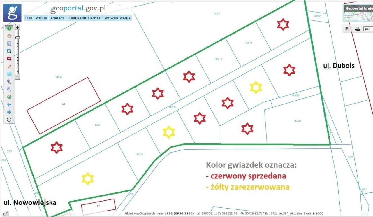 Działka budowlana Nysa Dolna Wieś. Zdjęcie 4
