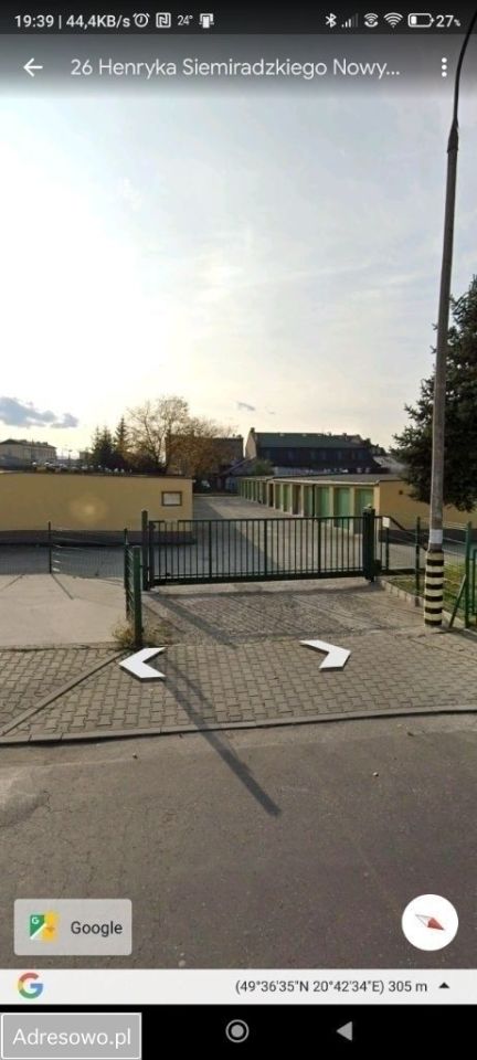 Garaż/miejsce parkingowe Nowy Sącz Millenium, ul. Henryka Siemiradzkiego