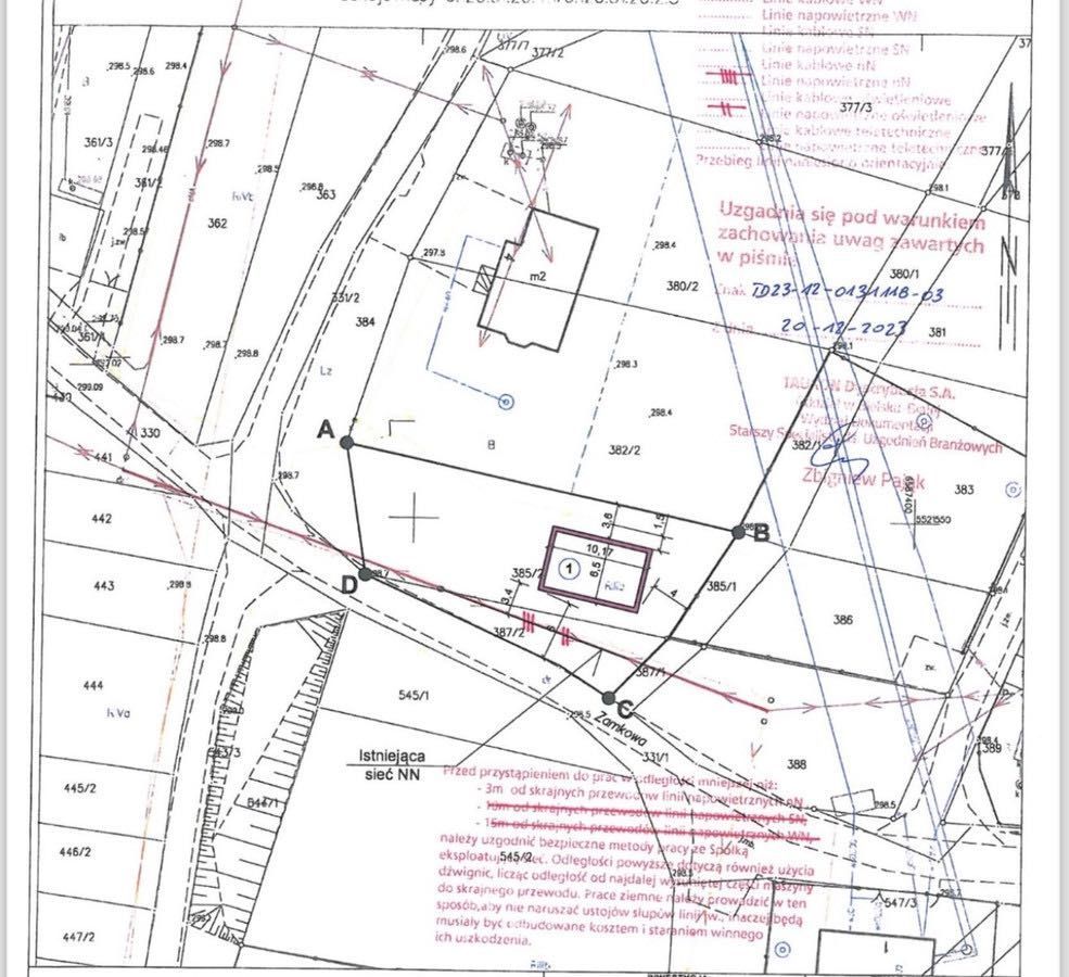 Działka budowlana Porąbka. Zdjęcie 3