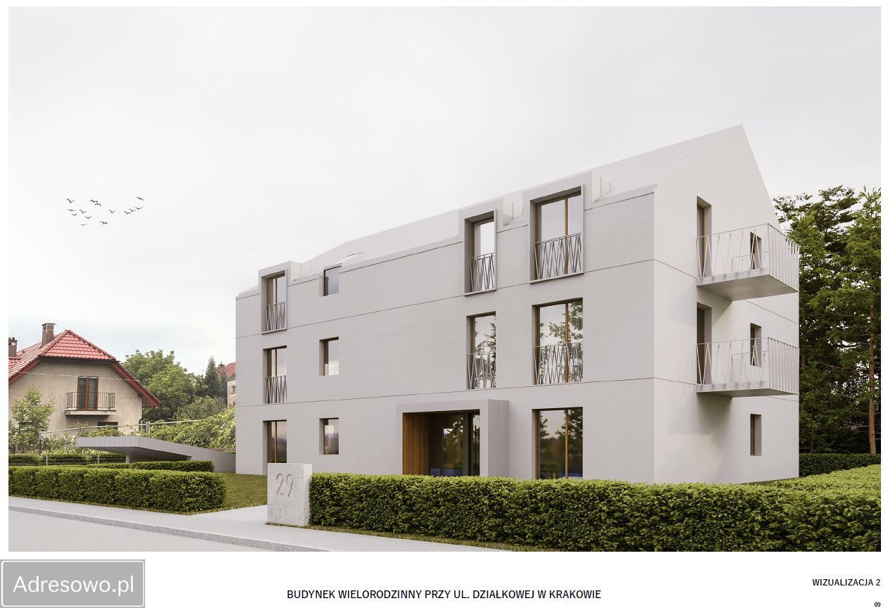 Działka budowlana Kraków Bieżanów, ul. Działkowa. Zdjęcie 1