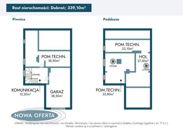 dom wolnostojący, 5 pokoi Dobroń, ul. Grunwaldzka. Zdjęcie 29