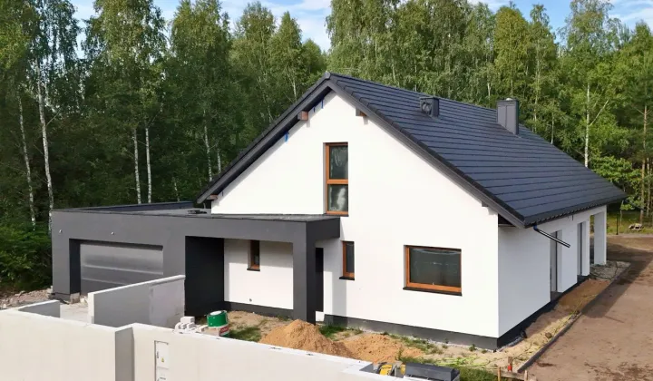 dom wolnostojący, 5 pokoi Dłutówek